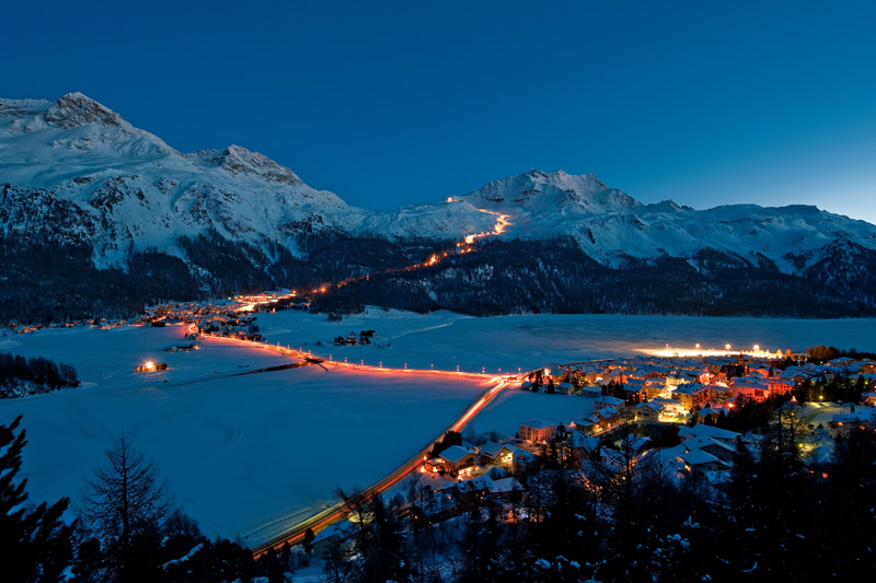 Tempo bello previsto sabato 8 febbraio per la Sankt Moritz Ski Night