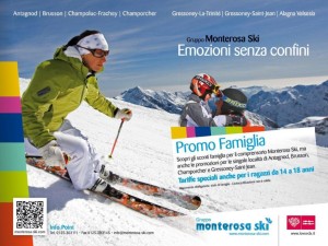 MONTEROSA SKI - PROMOZIONE FAMIGLIA