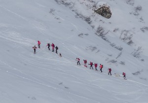 Ciaspolatori in Val Formazza - Foto Luigi Framarini